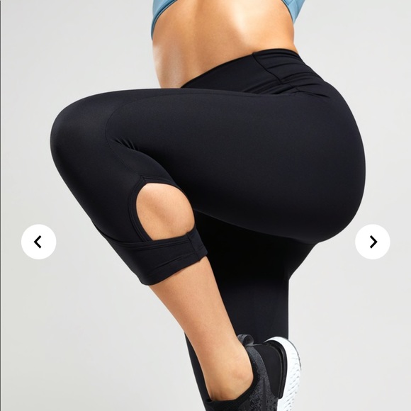 Gymshark Studio Cropped Leggings - Picture 2 of 7